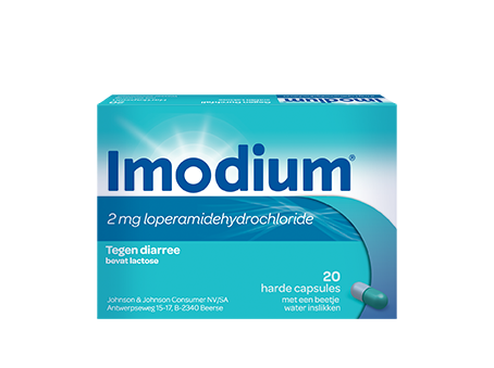 IMODIUM®  Capsules (loperamide) bij behandeling diarree en reizigersdiarree